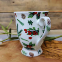 winter greenery, mok op voet